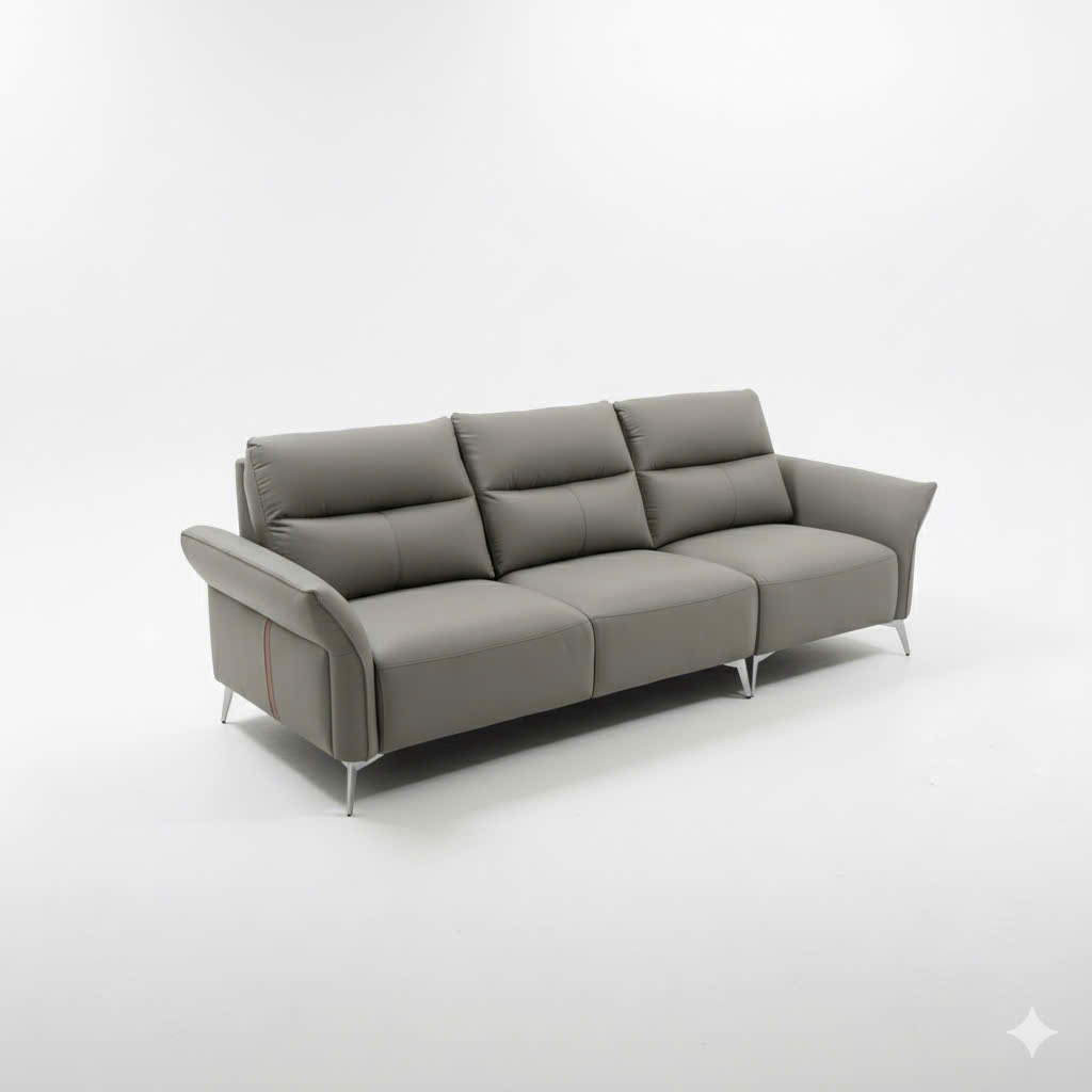 Sofa Da Microfiber Chống Trầy Chỉnh Điện Zen - Ảnh 2
