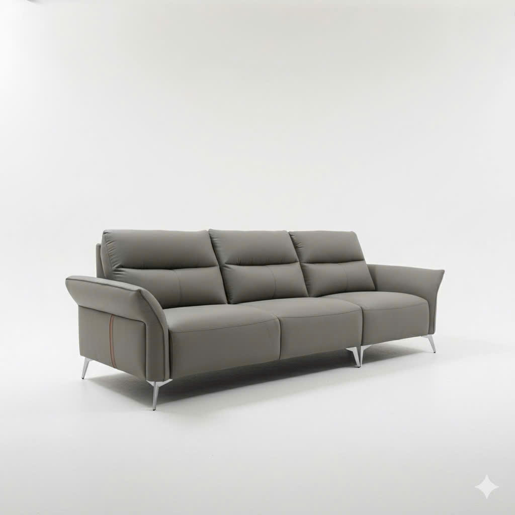 Sofa Da Microfiber Chống Trầy Chỉnh Điện Zen - Ảnh 4