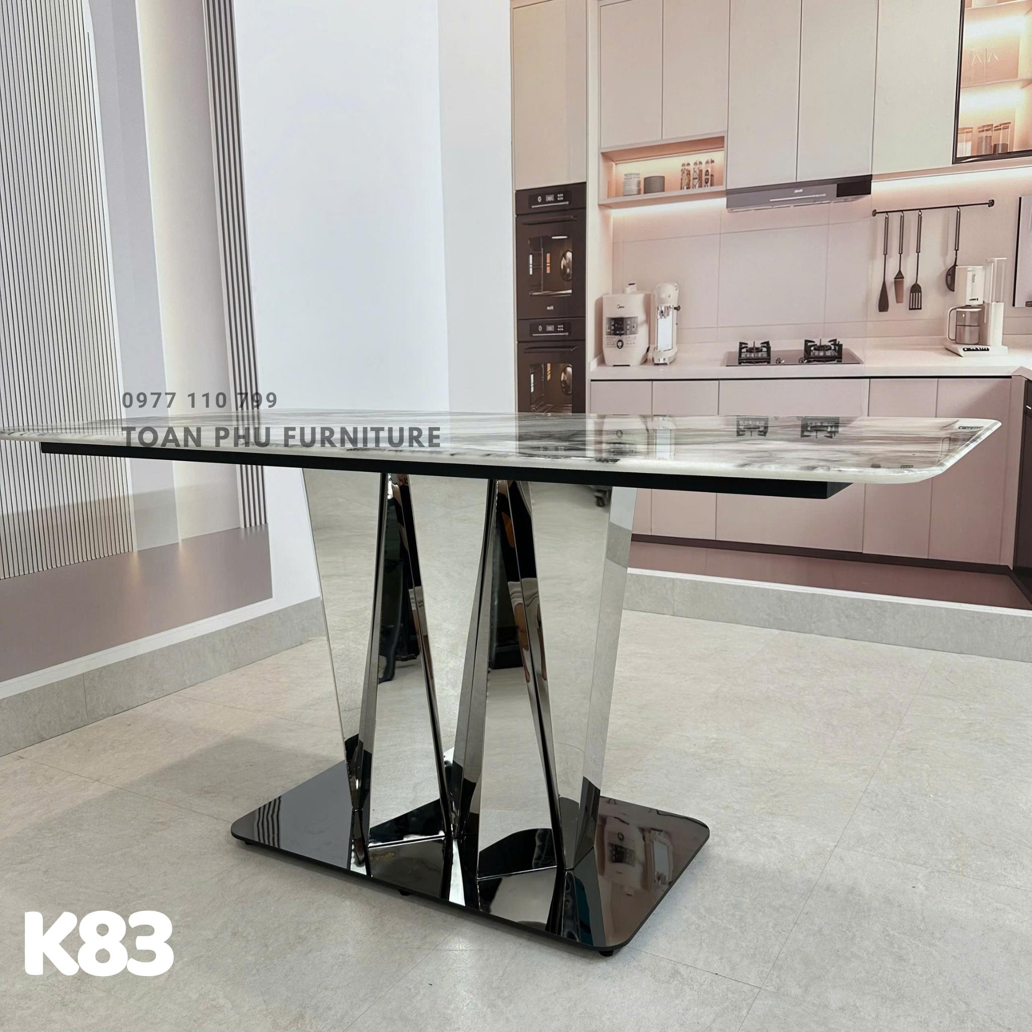Bàn Ăn Mặt Đá Hiện Đại K83