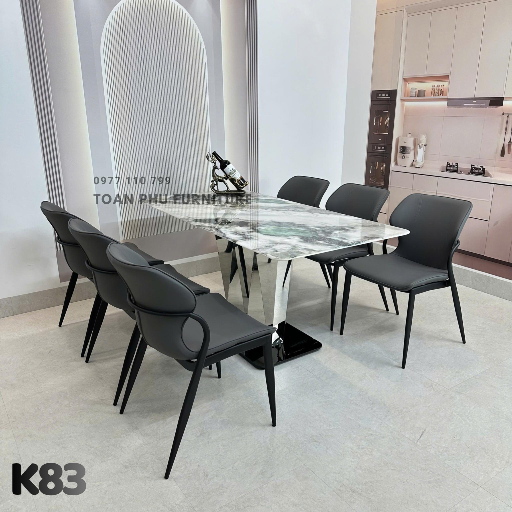 Bàn Ăn Mặt Đá Hiện Đại K83 - Ảnh 3