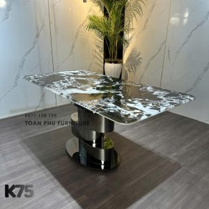 Bàn Ăn Mặt Đá Hiện Đại K75