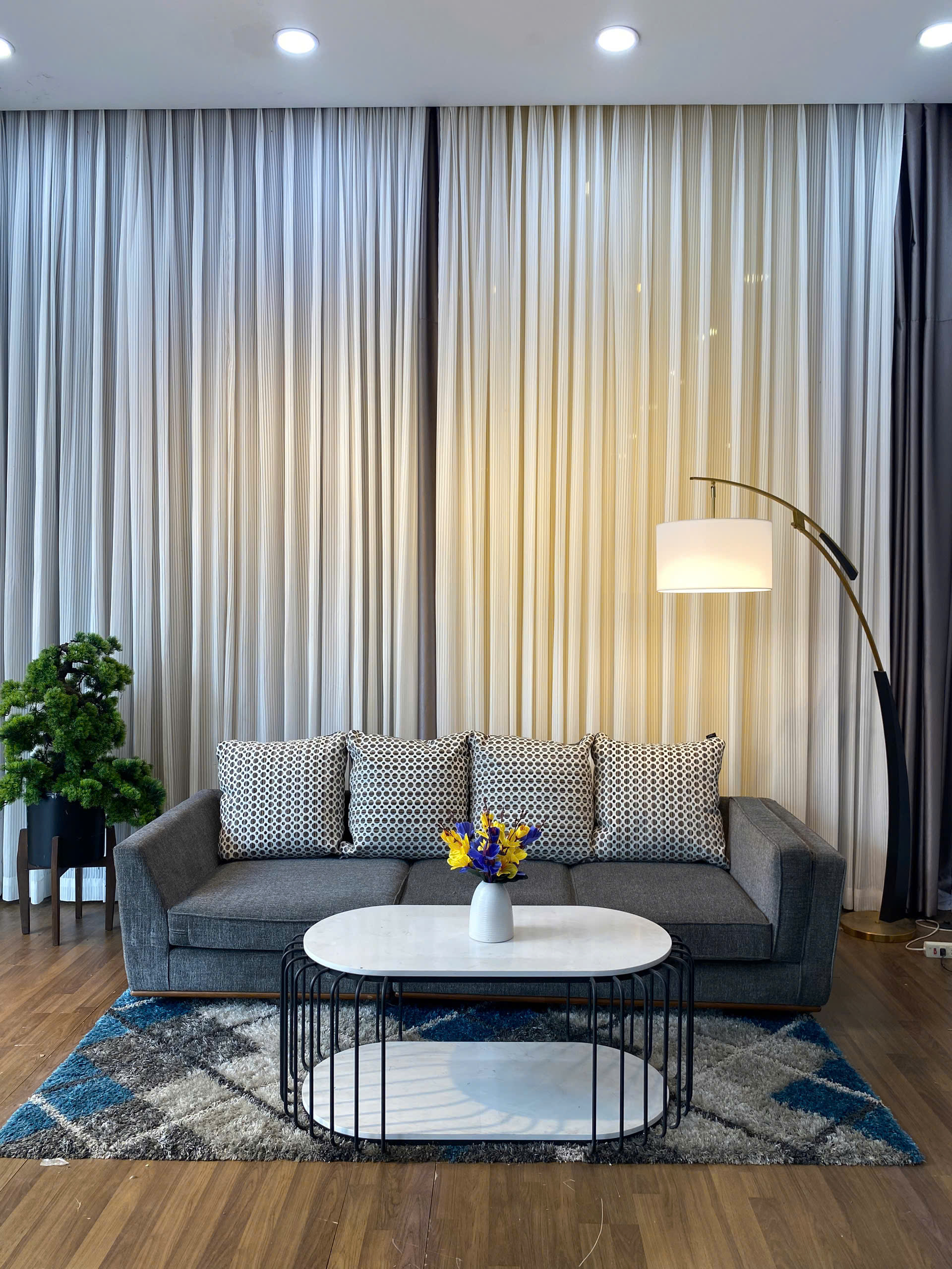 Bàn Sofa Lồng Chim Oval - Ảnh 2