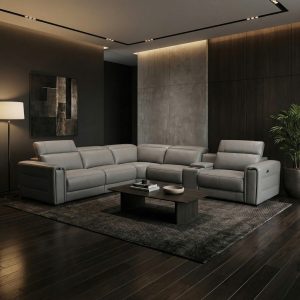Sofa Da Bò Thư Giãn Chỉnh Điện 80331