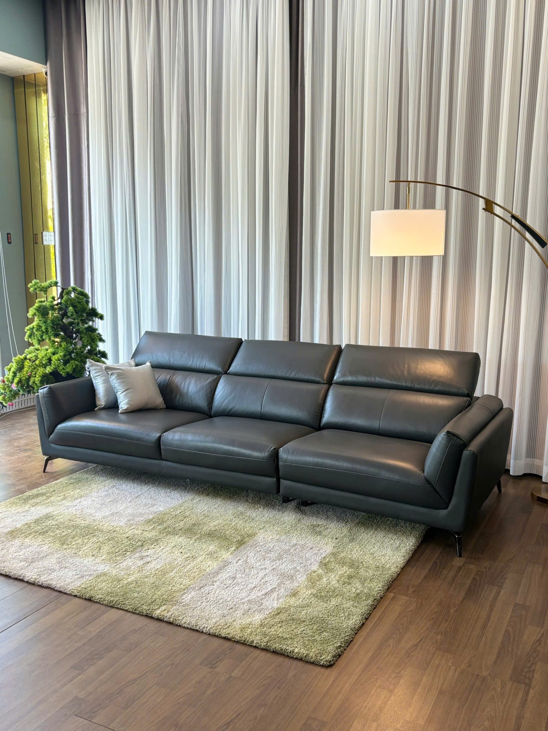 Sofa Băng Da Cao Cấp 19208
