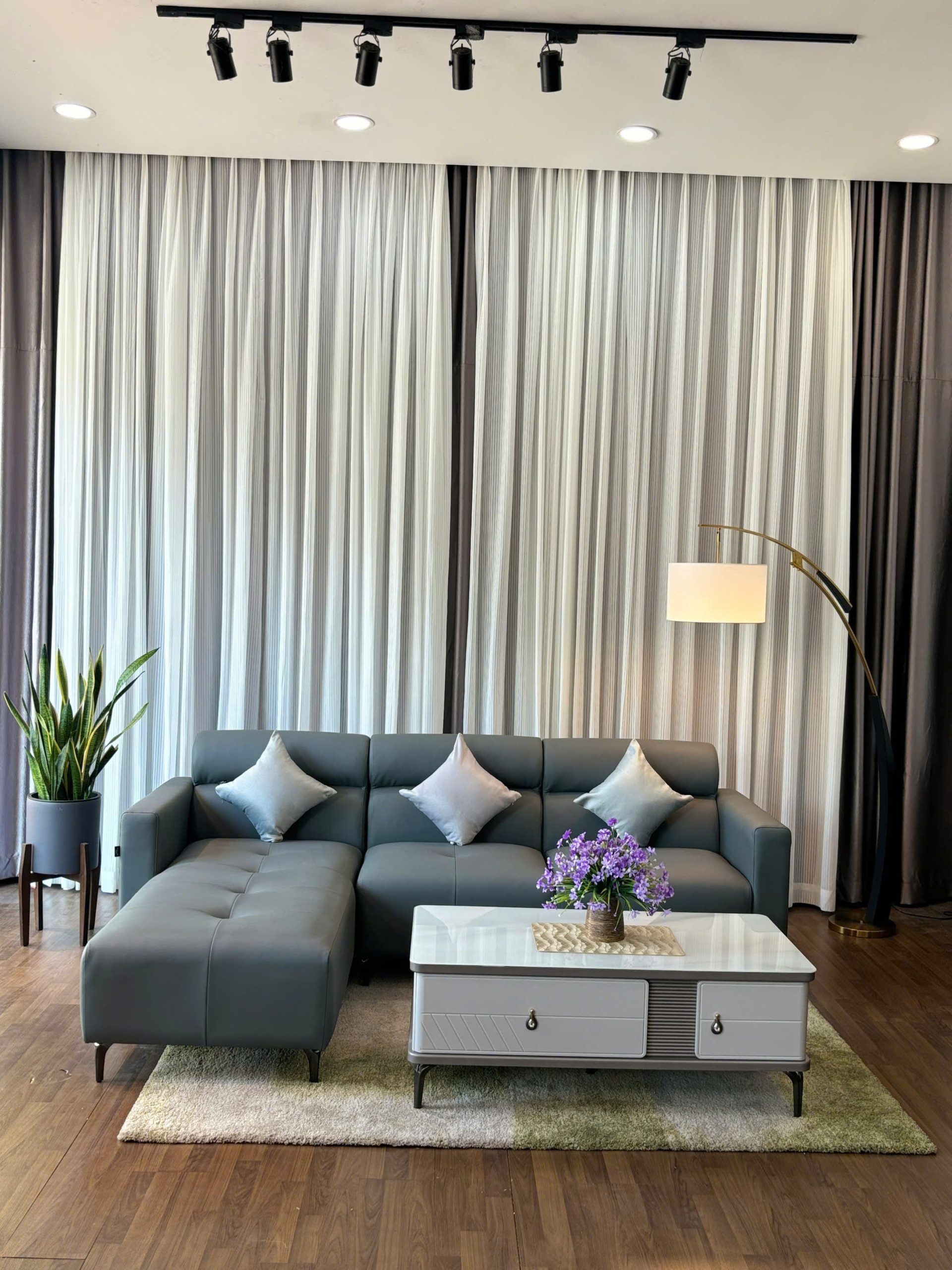 Sofa Góc L Microfiber MK218-2500 - Ảnh 4