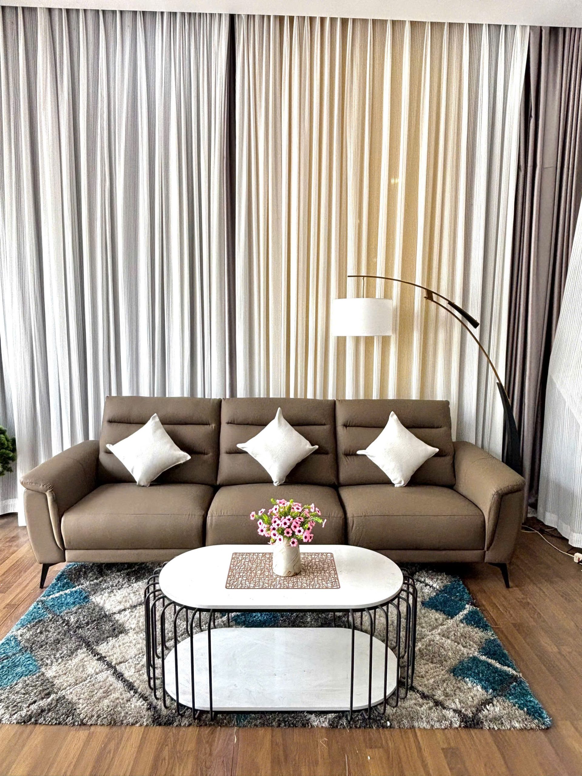 Sofa Da Microfiber Chống Trầy Chỉnh Điện B04 - Ảnh 7