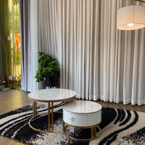 Bàn Sofa Đôi Tròn