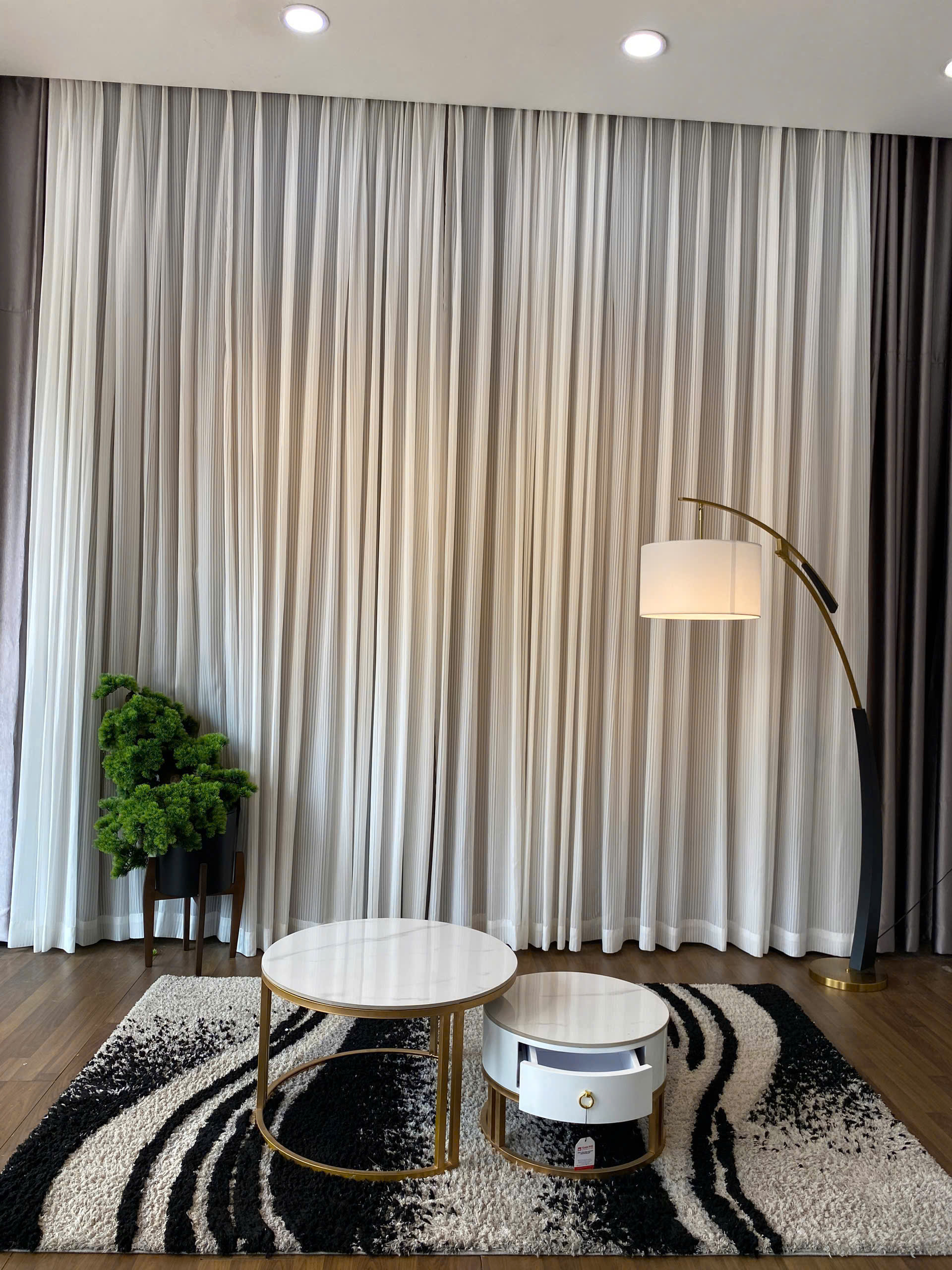 Bàn Sofa Đôi Tròn - Ảnh 4