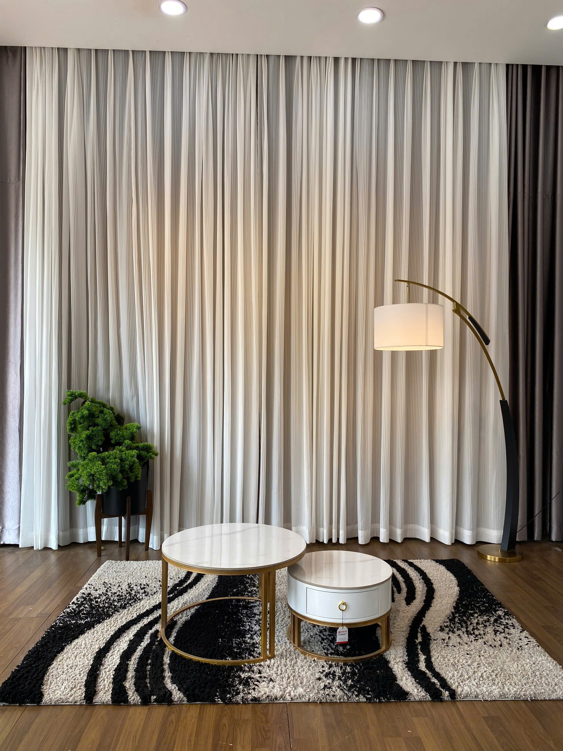 Bàn Sofa Đôi Tròn - Ảnh 5