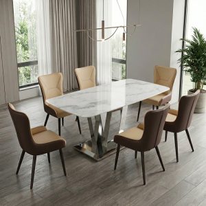 Bàn Ăn Mặt Đá Hiện Đại 2066