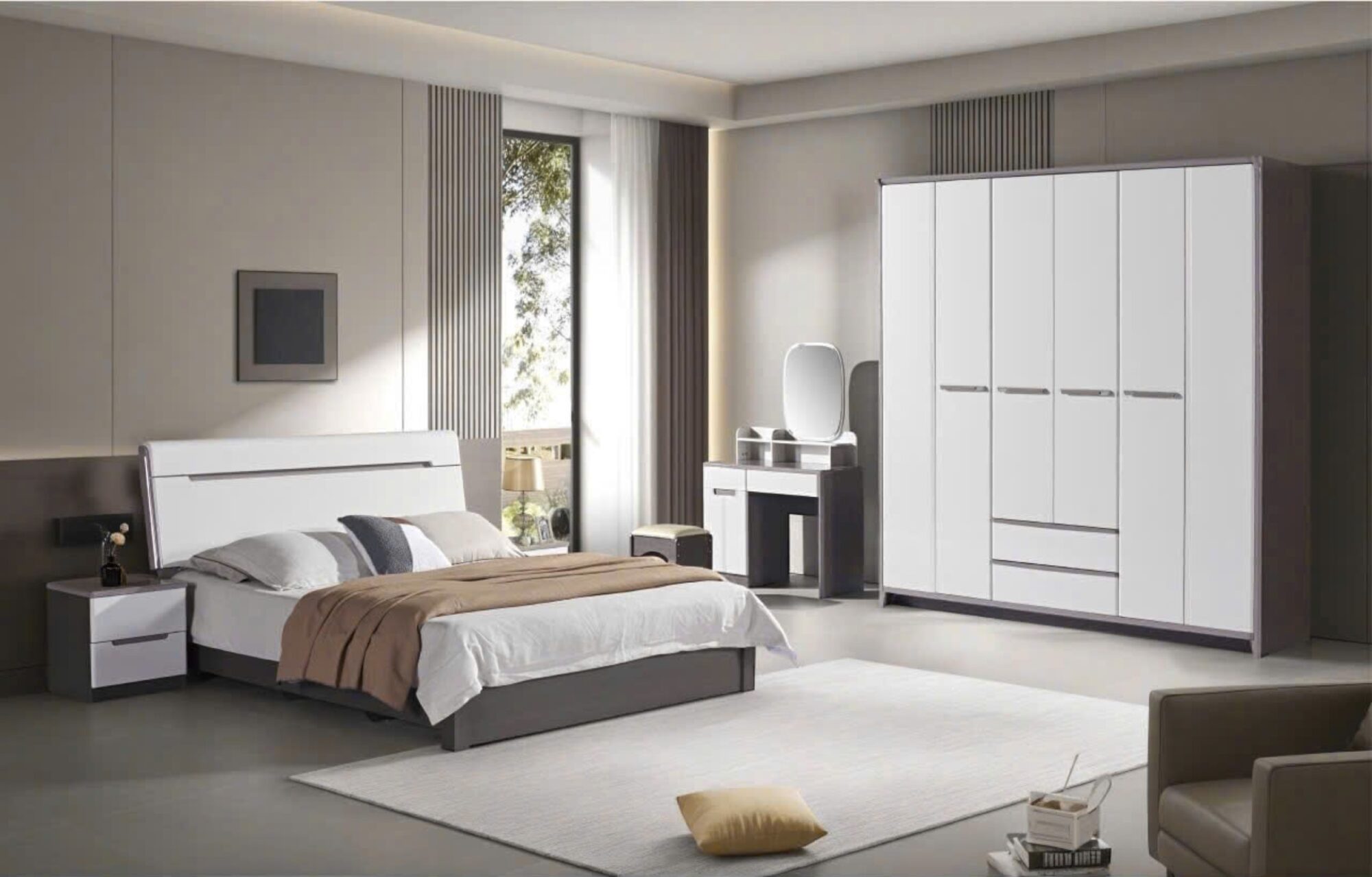 Bộ Giường Tủ 3006