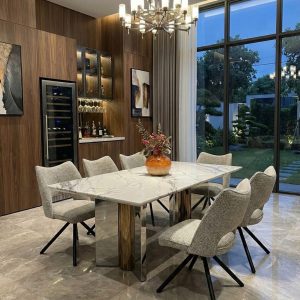 Bàn Ăn Mặt Đá Hiện Đại F147