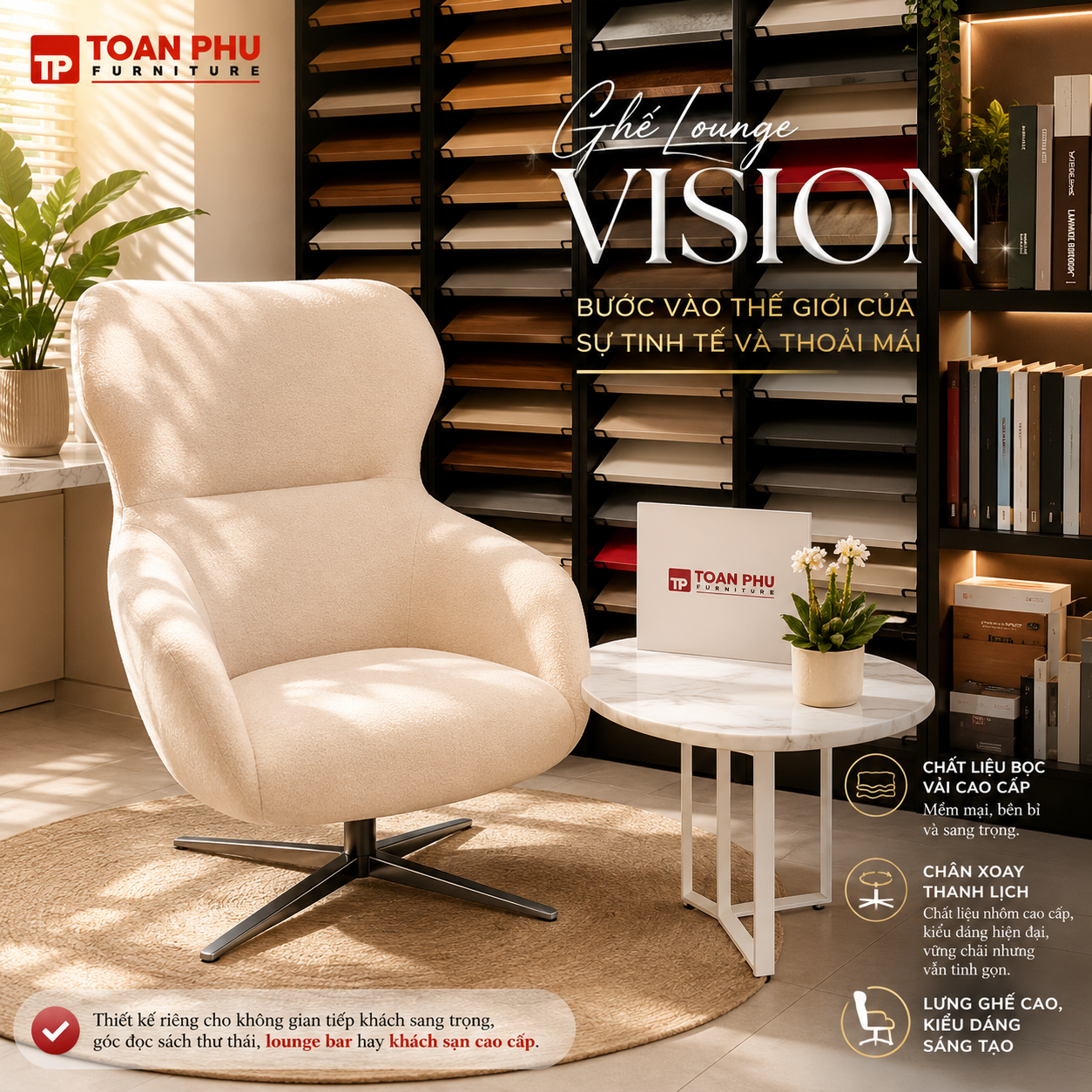 Ghế Lounge VISION