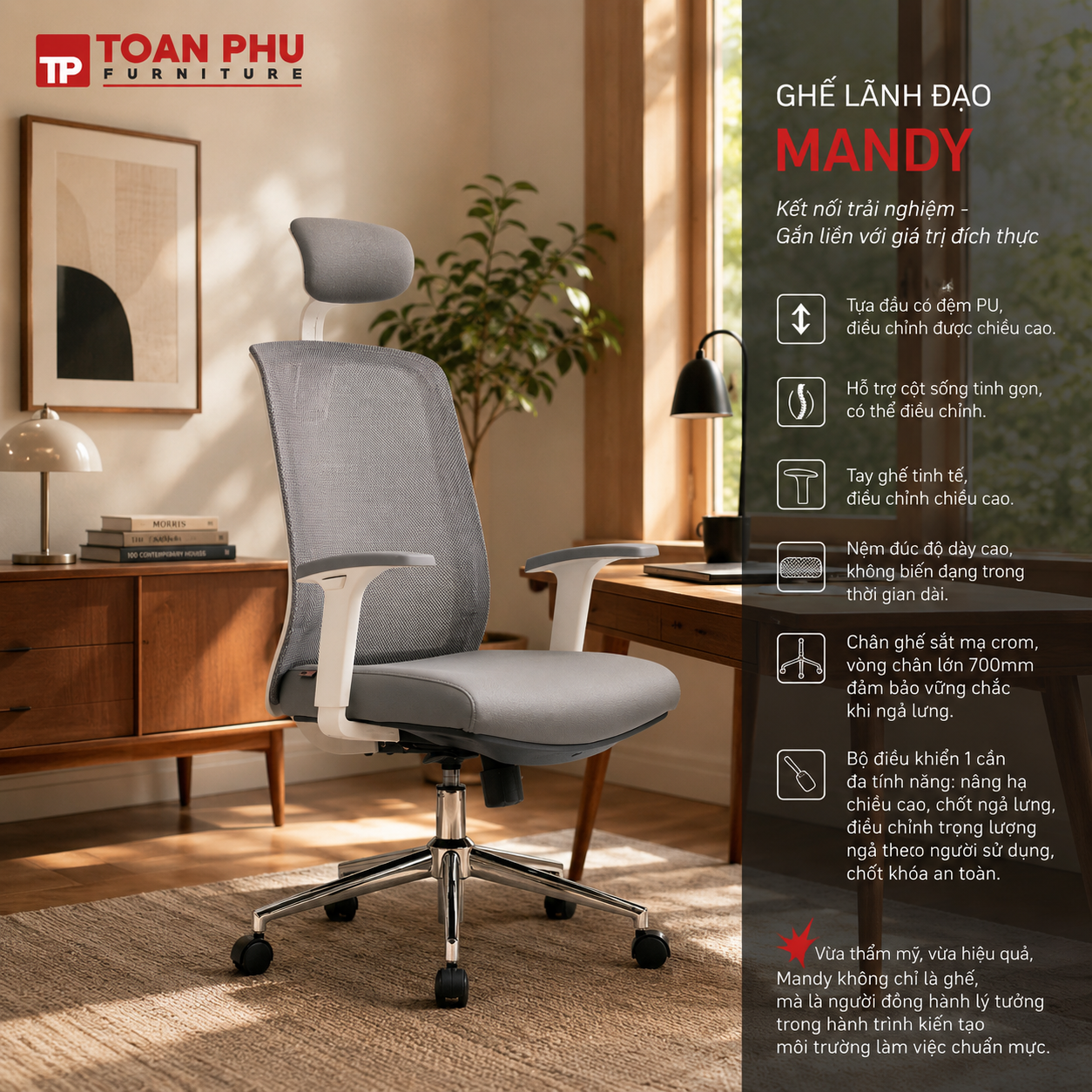 Ghế Lãnh Đạo MANDY