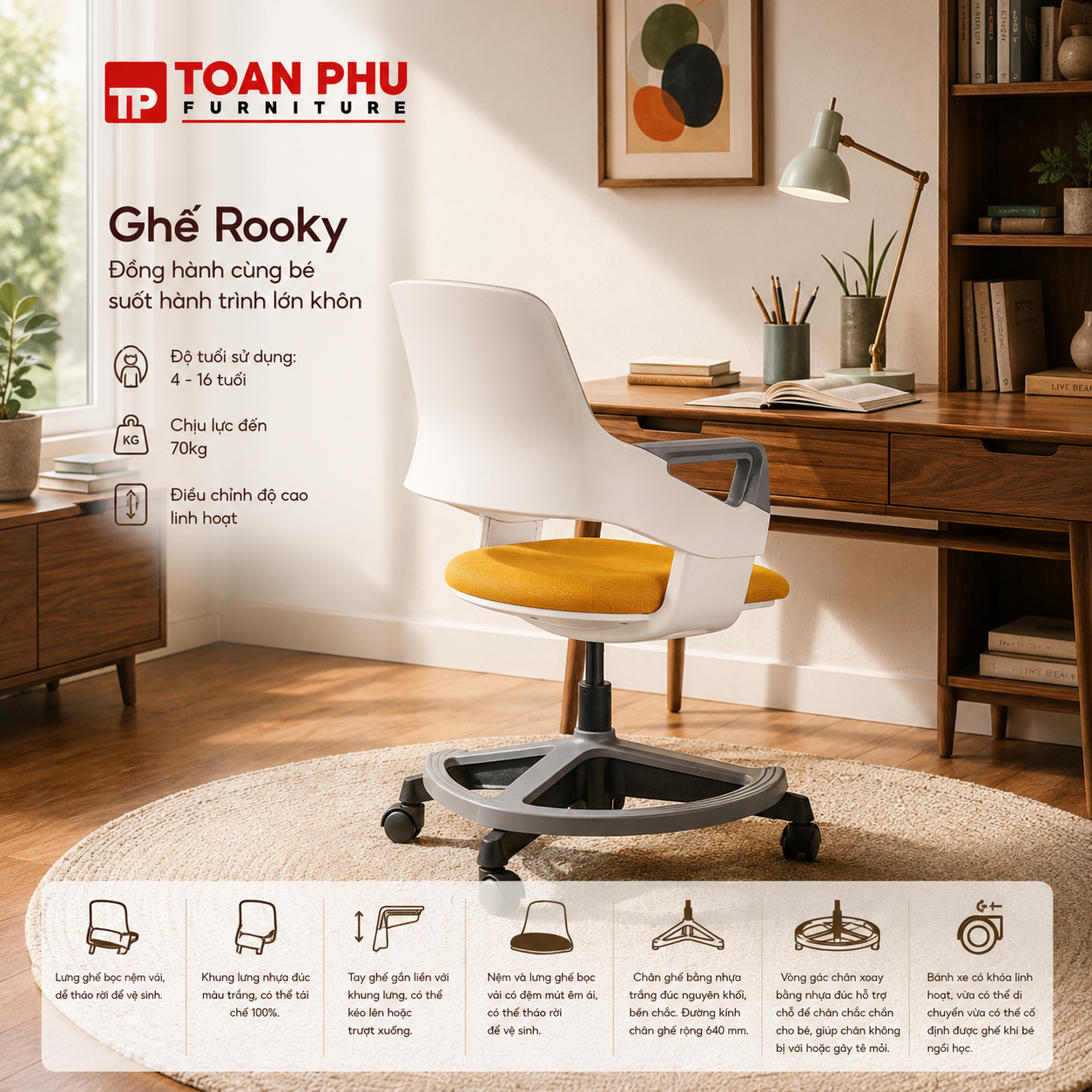 Ghế Đào Tạo ROOKY