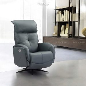 Ghế Thư Giãn Da Bò Thật 8001